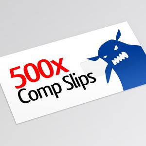 500x Compliment Slips Image